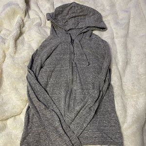 Aeropostale zip up, L, grey